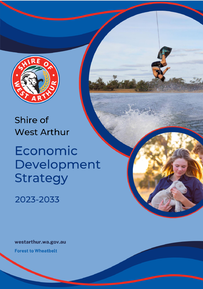 Cover of Shire of West Arthur Economic Development Strategy document